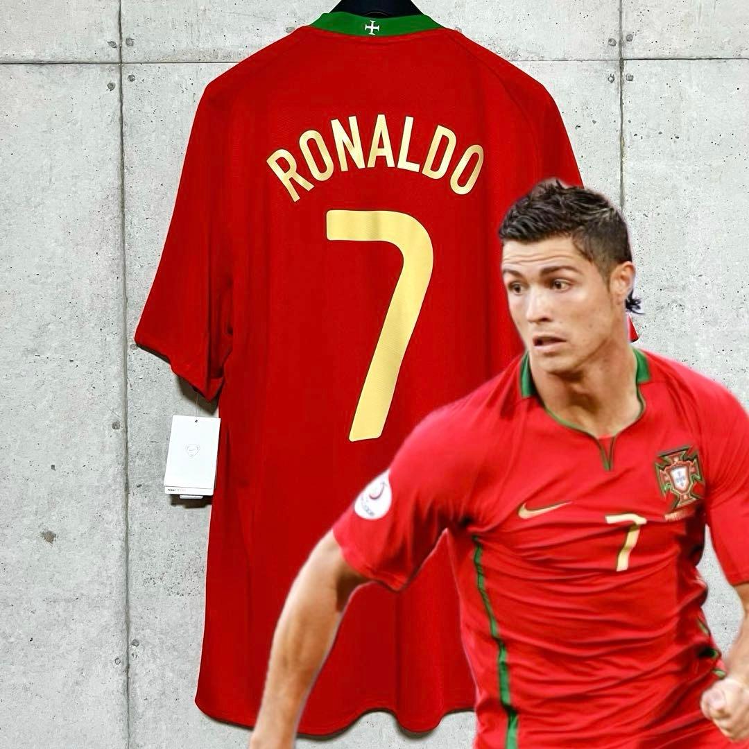 【新品/タグ付き】EURO2008 ポルトガル代表 #7 C・ロナウド【L】