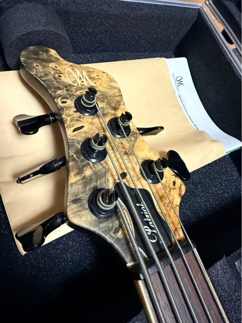 ベース Mayones bass Patriot custom