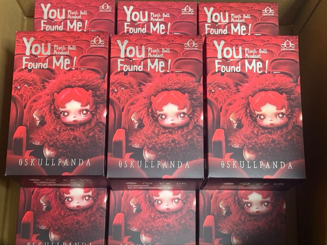 【正規品】SKULLPANDA You Found Me! シリーズ 9体セット