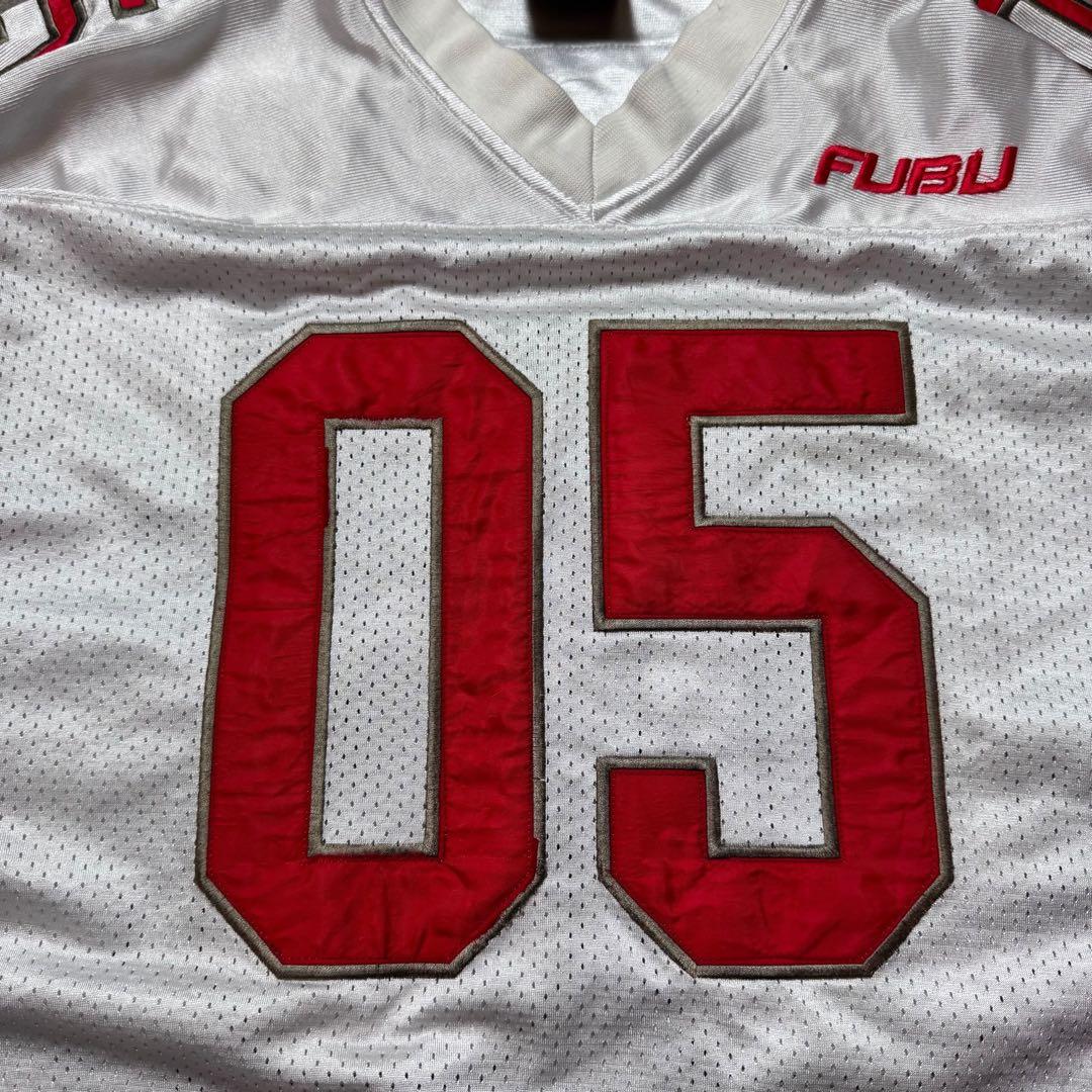 FUBU フブ ゲームシャツ XL 半袖シャツ b-boy HIPHOP