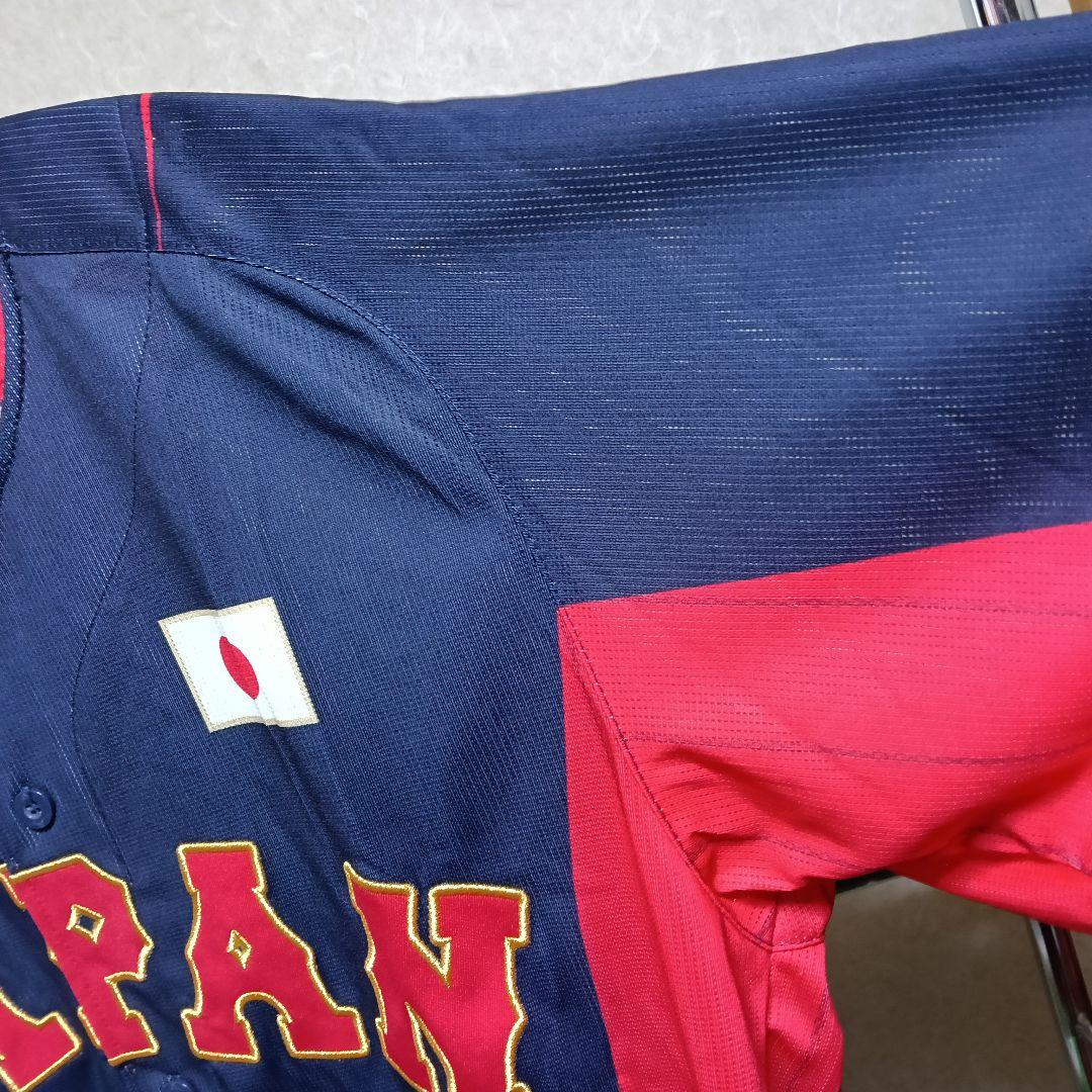 【希少/美品/Oサイズ】侍ジャパン 佐藤輝明 ハイクオリティビジターユニフォーム