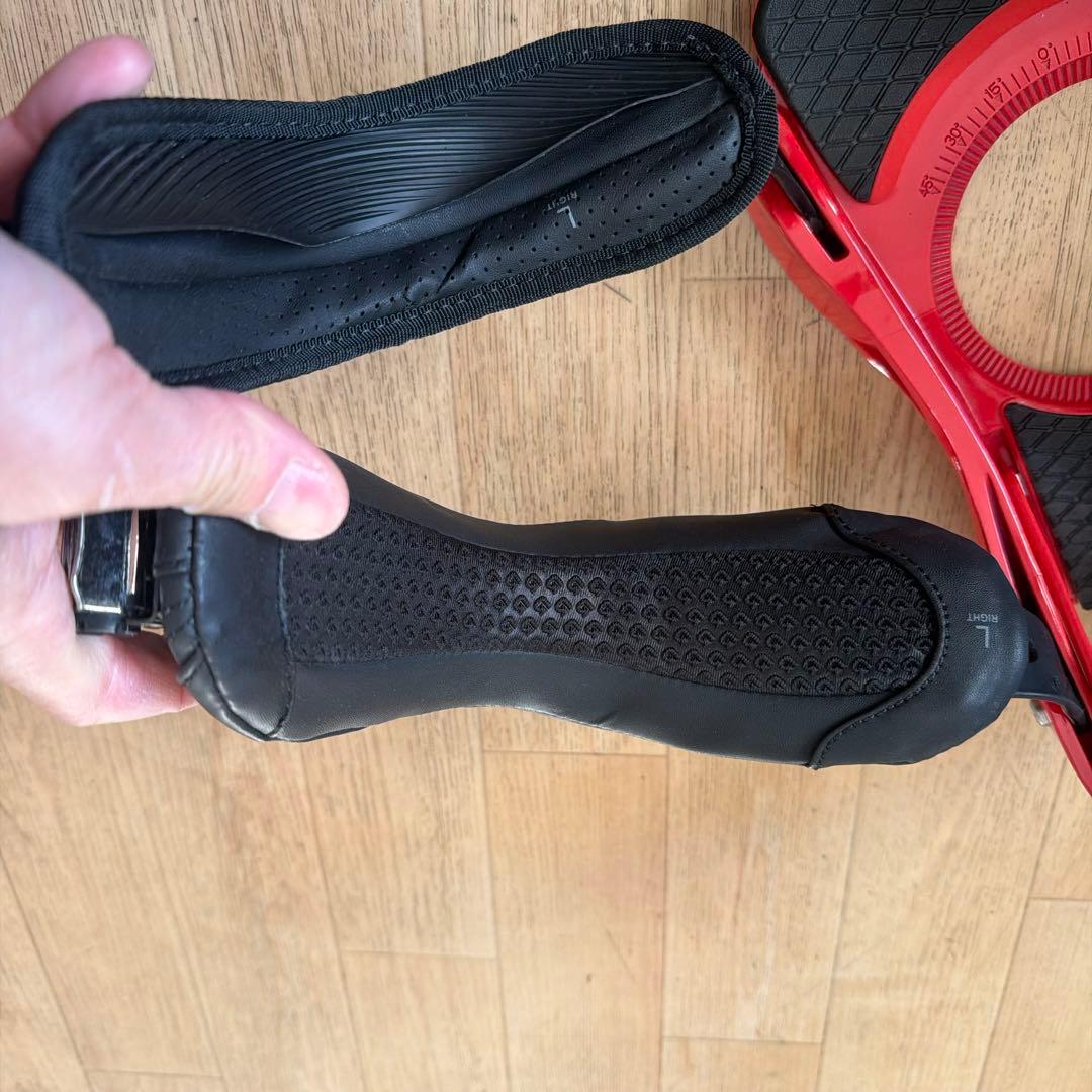 足の大きな方へ！3D、4×4対応 バートン MISSION Lサイズ 丸ディスク