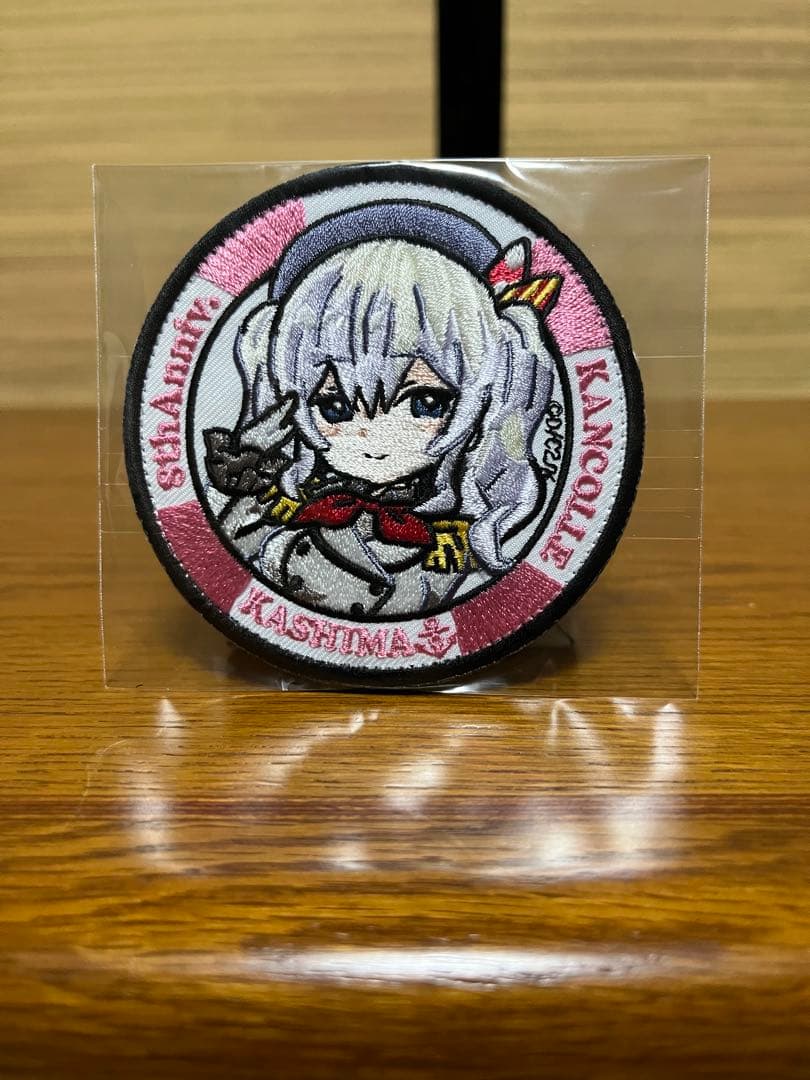 鹿島 艦これ【八周年記念】　AMAKUNI フィギュア 特典ワッペン付き