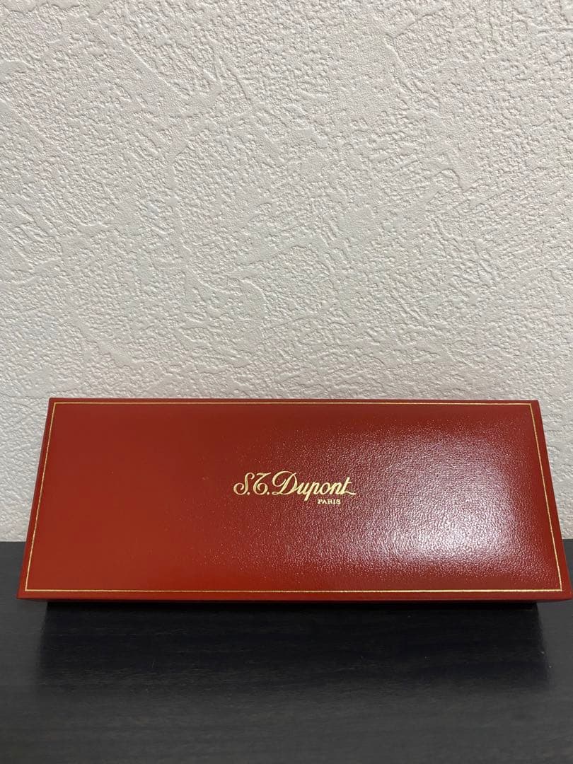 【美品】S.T. Dupont デュポン　万年筆 k18 箱付き