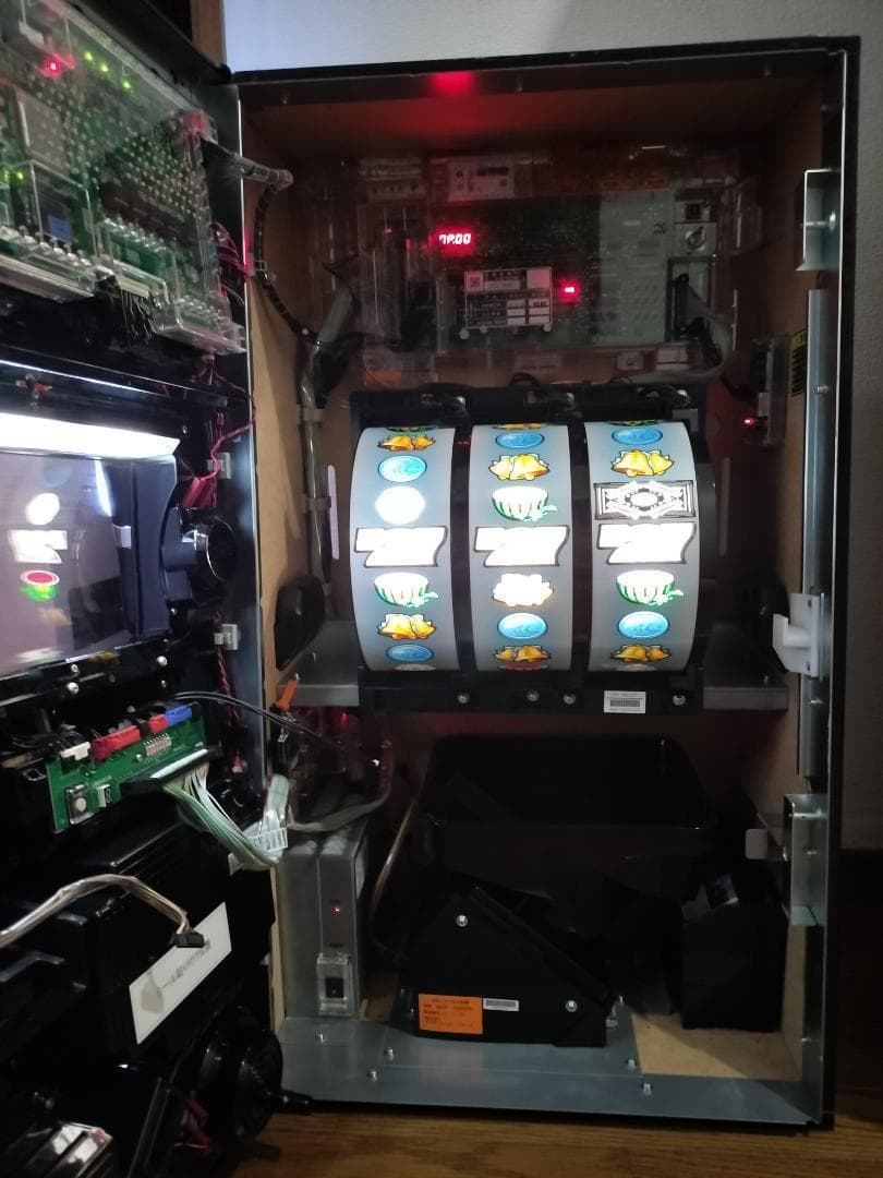 【パチスロ実機】エンターライズ★パチスロ 月華 雅【不要機付】