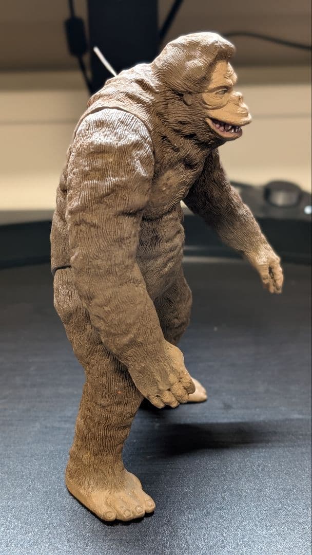 【良品】フィギュア キングコング 「キングコング対ゴジラ」 ソフビフィギュア