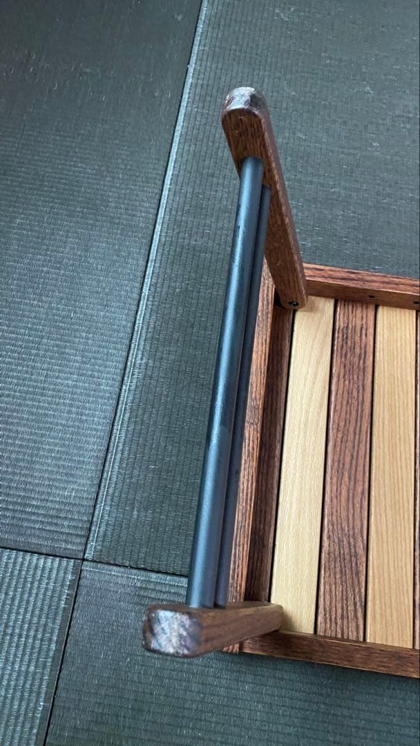 ブラックデザイン ハレテーブル DEVISE WORKSアイアンプレート付き