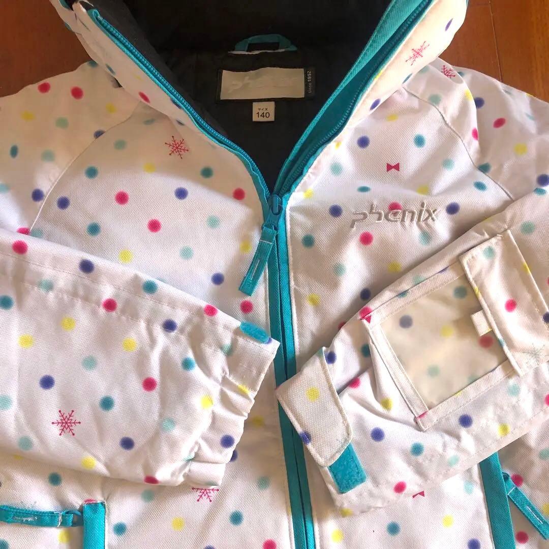 phenix ガールズ140 スキーウエア上下セット