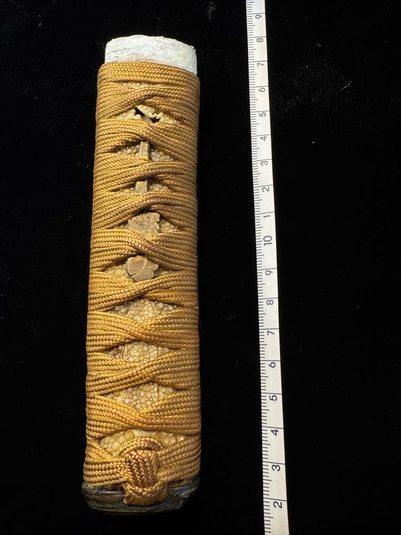 柄前 目貫 縁頭 柄巻 日本刀 刀装具 古美術 江戸時代 時代物