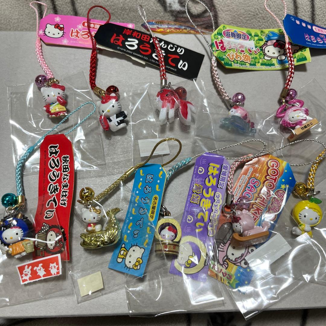 ご当地ハローキティ ストラップ 50個セット 限定版