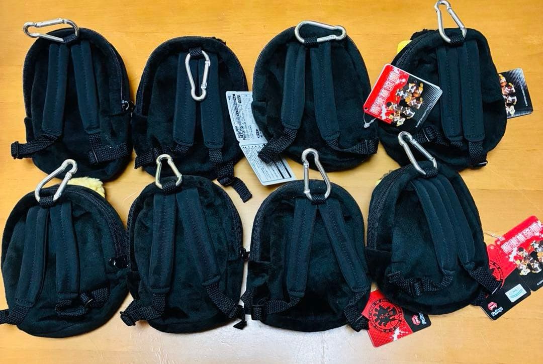 全種コンプ羅巣華流團（ラスカルだん）リュック型ポーチ 8個セット 氣志團 タグ付