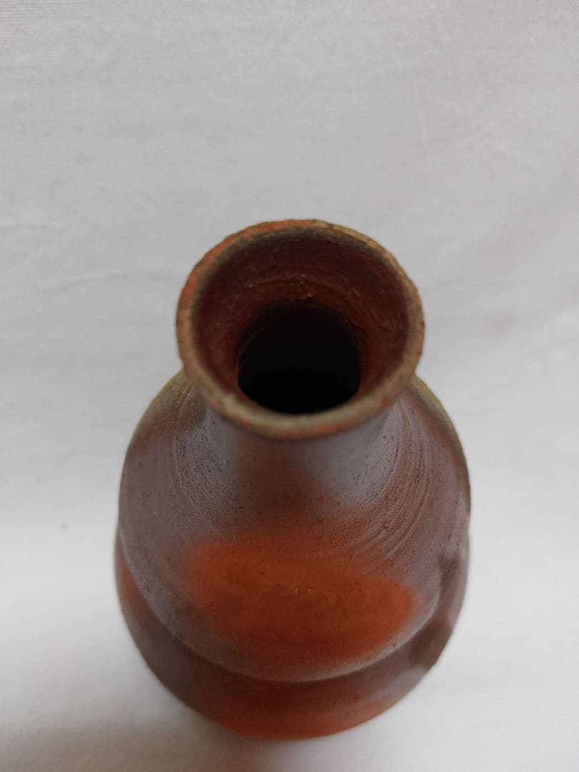 越前焼　峰越窯　徳利(Ａ)