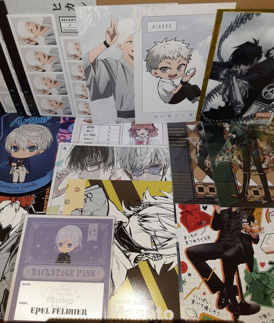 アニメグッズ 紙類・薄物 大量 まとめ売り 1000点