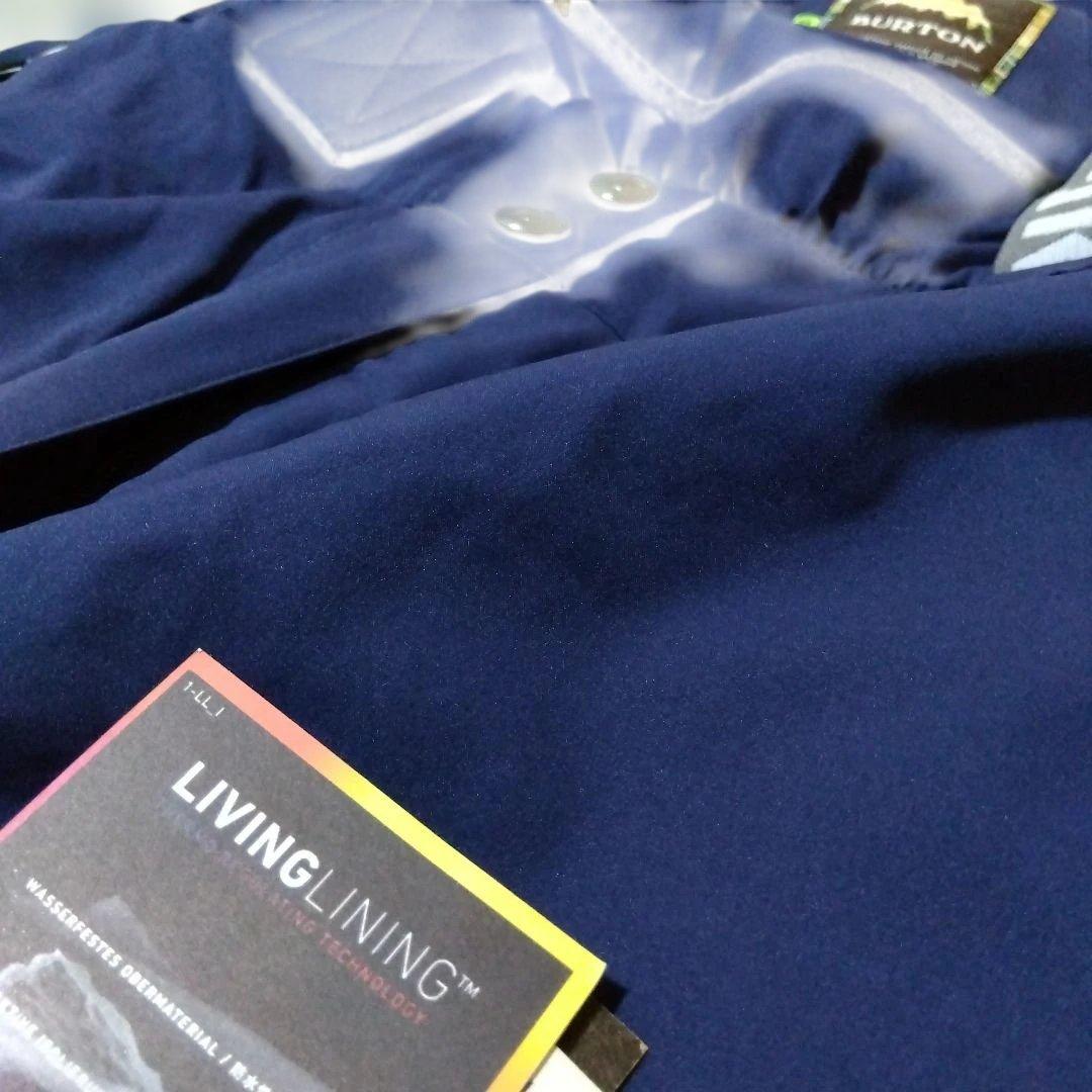 Burton ネイビー レディース　M-L　サスペンダー取外可能　スノーボード