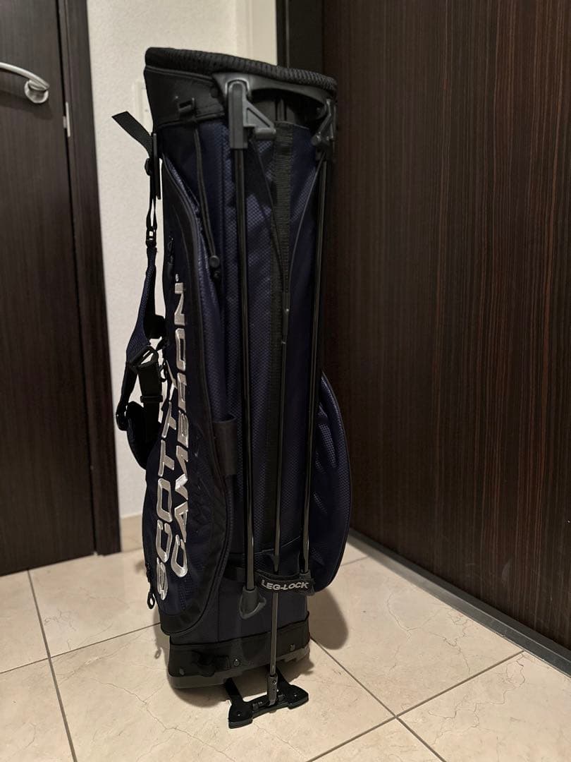 もっくす様　SCOTTY CAMERON サークルT キャディバッグ ネイビー