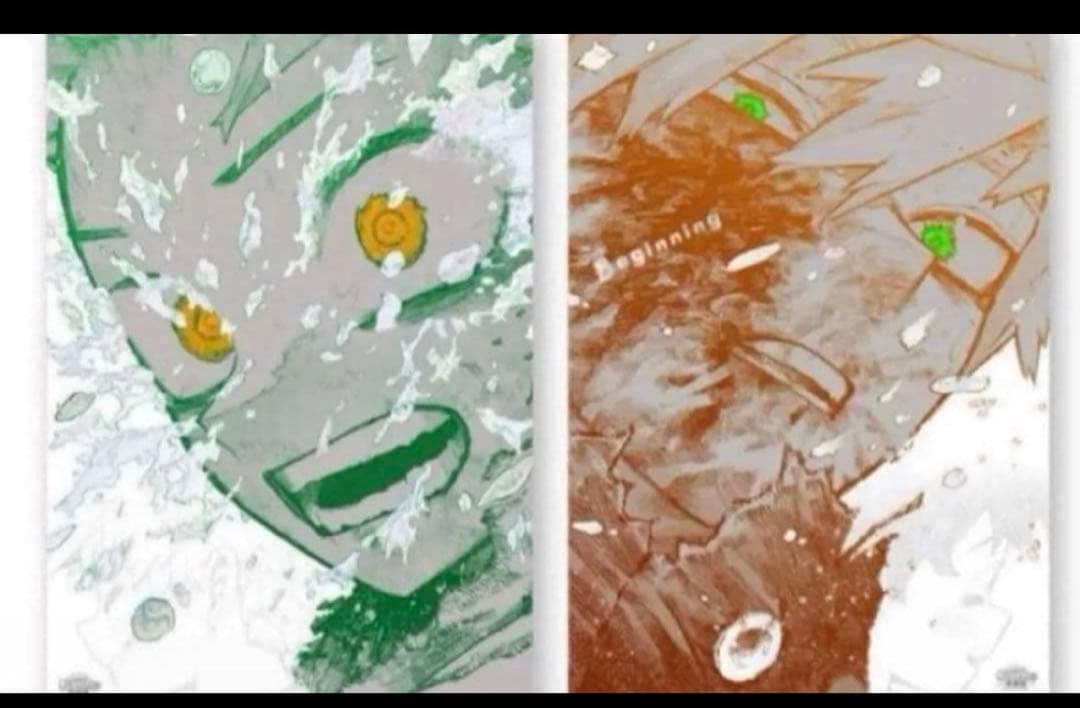 j*m様 ヒロアカ 原画展 A2 アートポスター 2枚セット The Begin