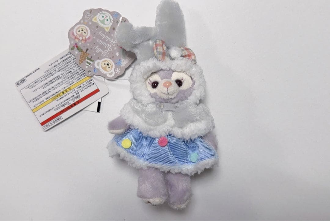 【タグ付き】 ウィンターホリデー　ステラルー　ぬいぐるみバッジ ディズニーシー