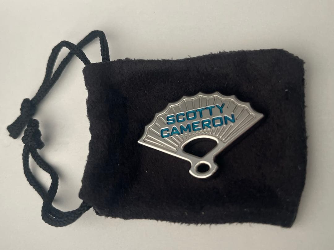 スコッティ　キャメロン　ボールマーカー　扇子