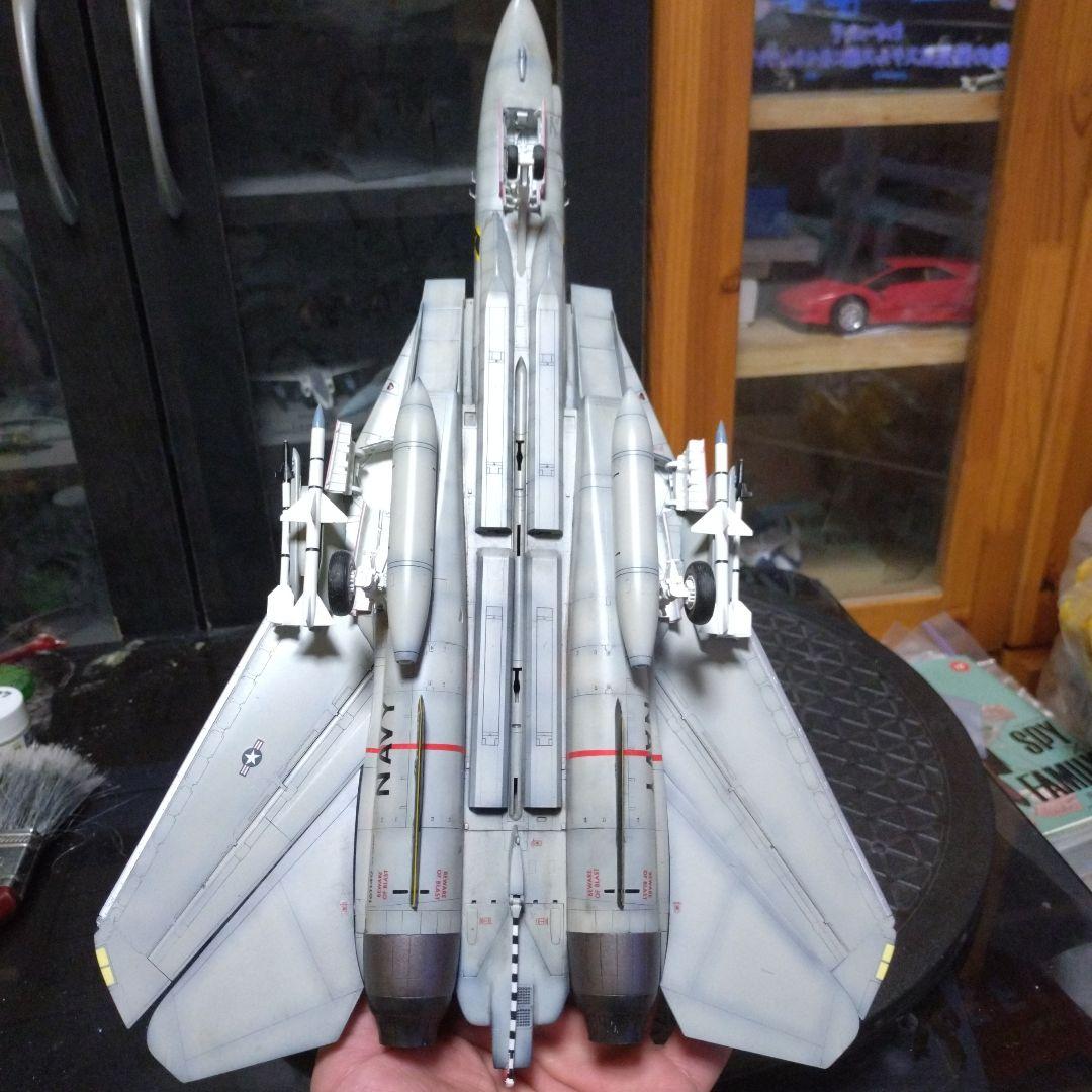 ハセガワ 1/48 F14トムキャット プラモデル塗装済み完成品