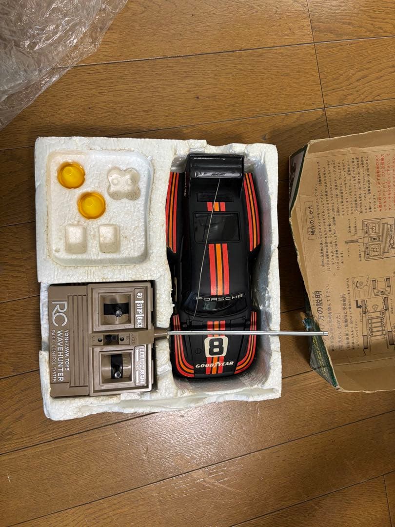 当時物 ヨネザワ RC ポルシェ935ターボ 箱付