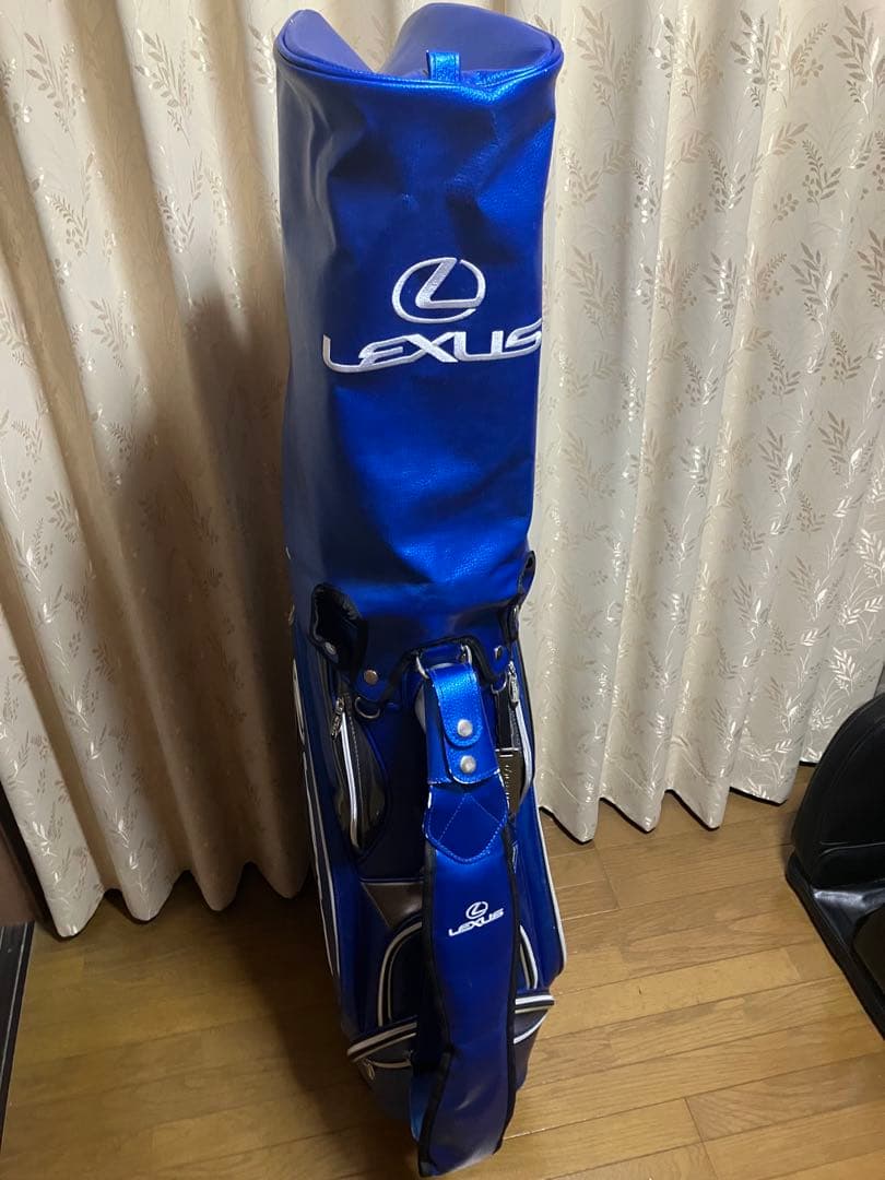 【非売品】LEXUS レクサス キャディバッグ ブルー