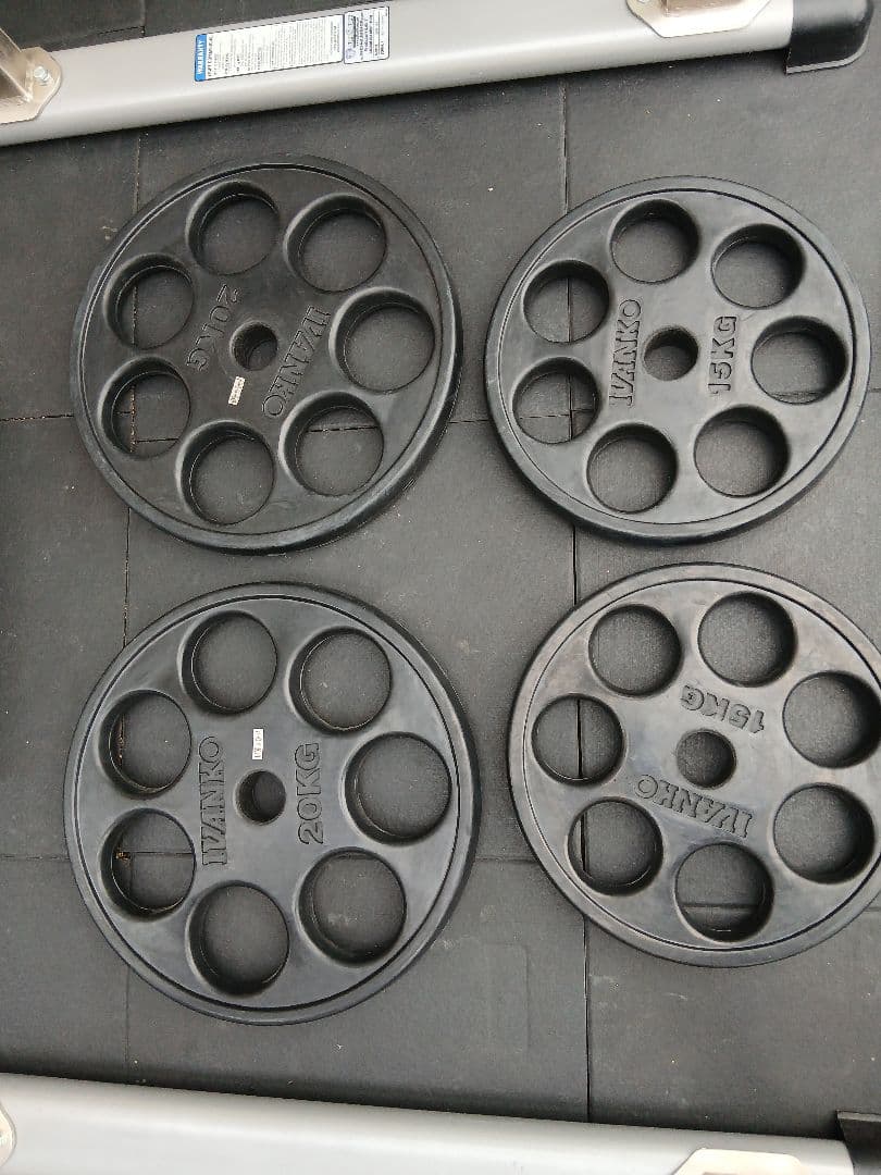 専用商品 IVANKO (イヴァンコ)オリンピックプレートセット計107.5kg