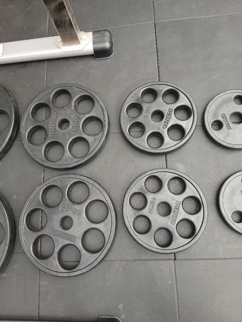 専用商品 IVANKO (イヴァンコ)オリンピックプレートセット計107.5kg