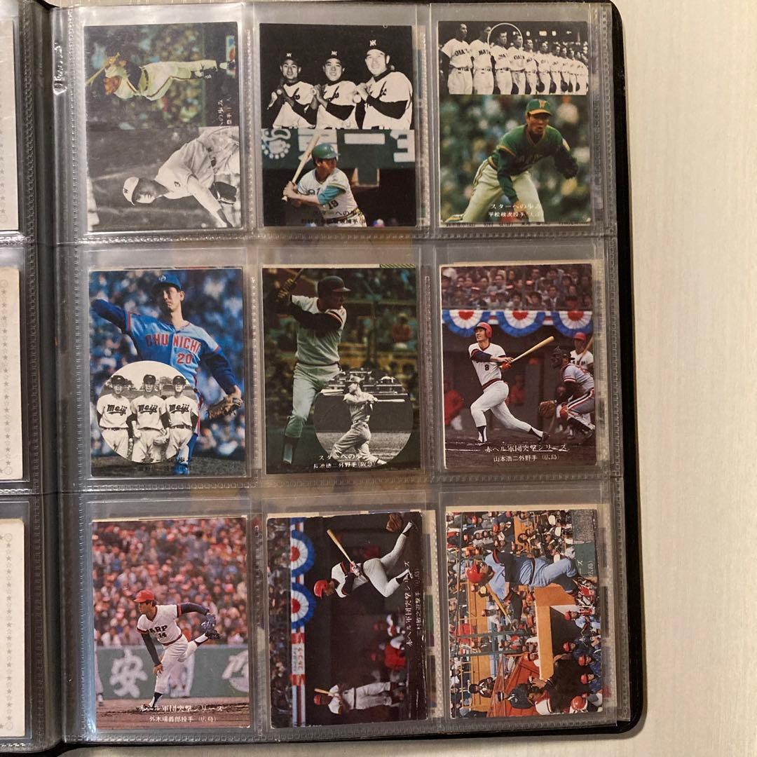 【昭和レトロ】1970年代　プロ野球カード＋ベースボールカードアルバム