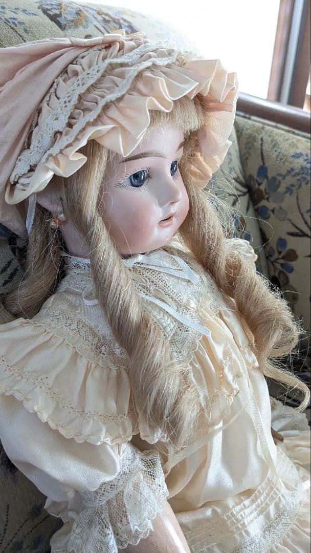 アンティークドール　ビスクドール 44cm 7号