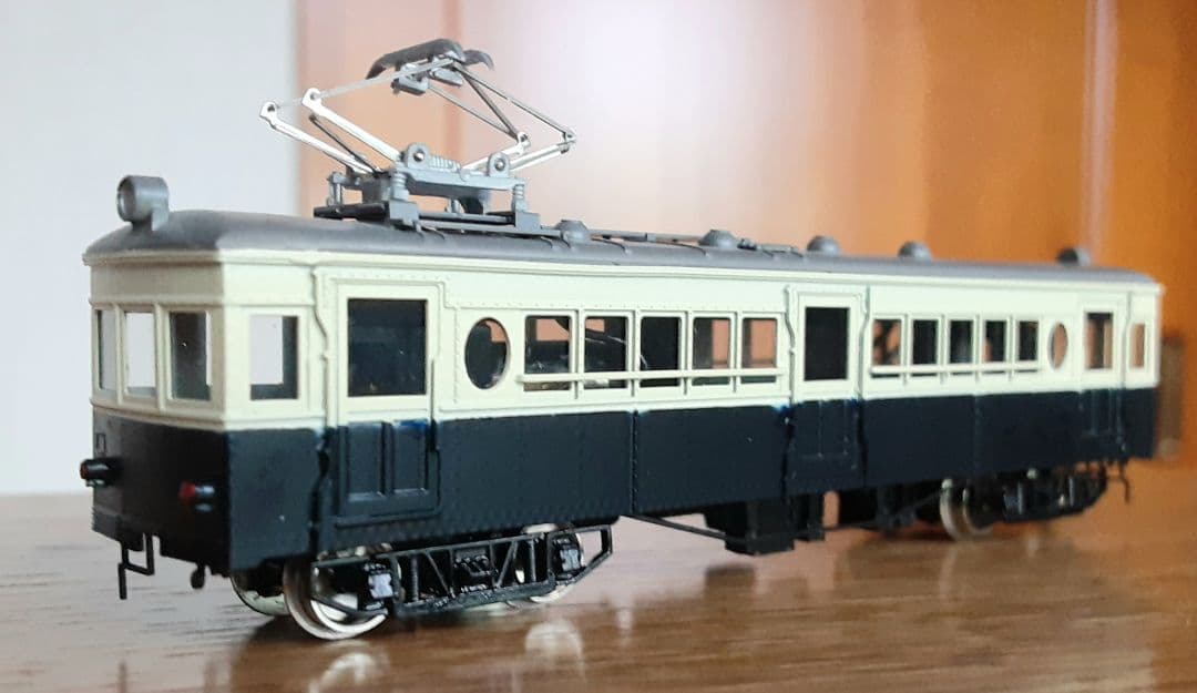 上田交通　モハ5250 丸窓　完成品　ワールド工芸 K