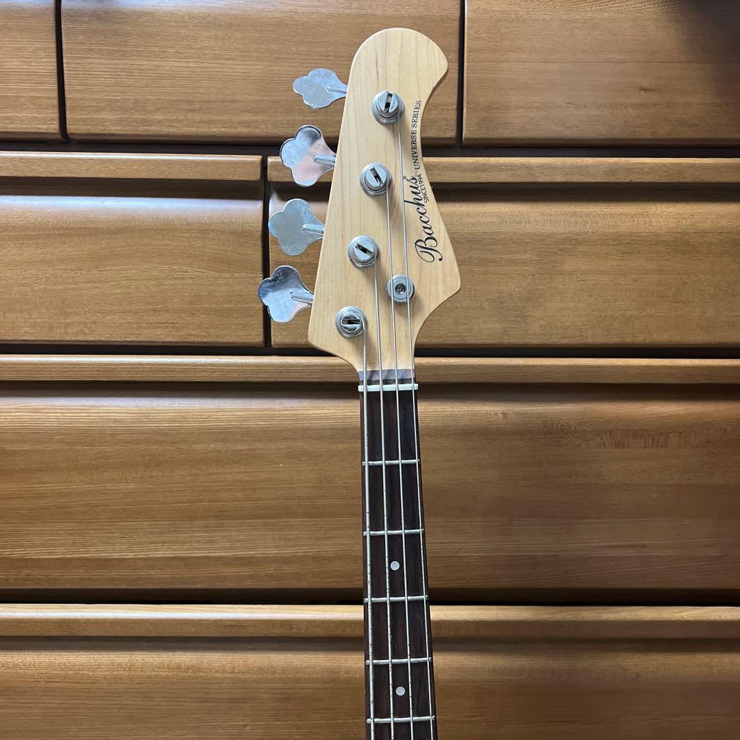 Bacchus エレキベース アクアブルー