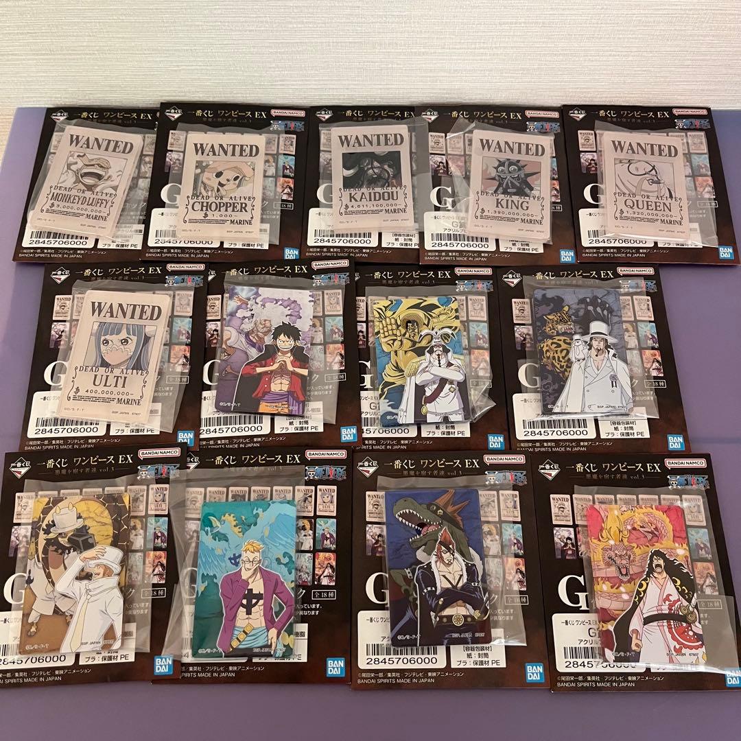 一番くじ　ワンピース　A賞　C賞　E賞　ラストワン賞　下位賞　計28点セット