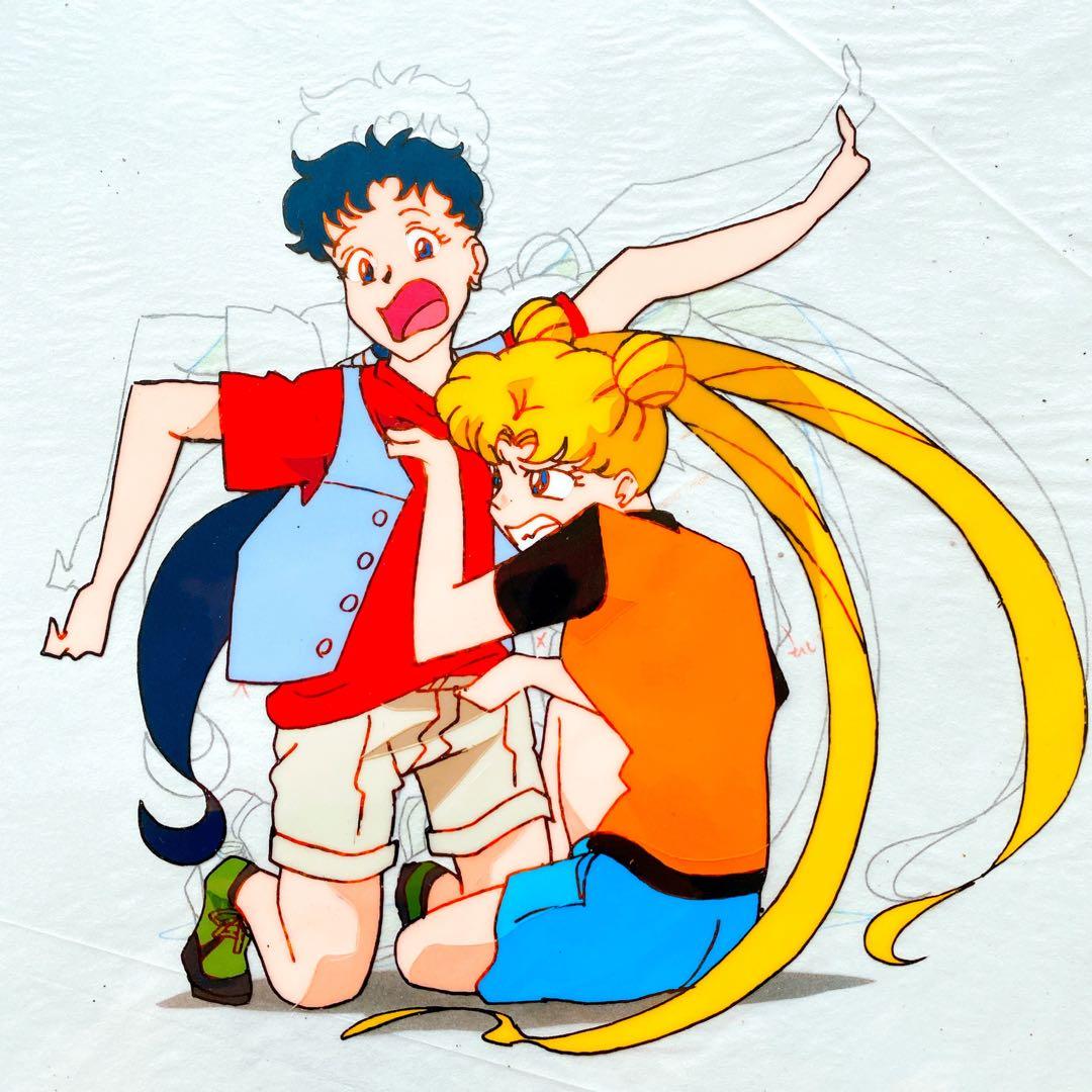 セーラースターズ☆第17話 セル画 月野うさぎ 星野光♡