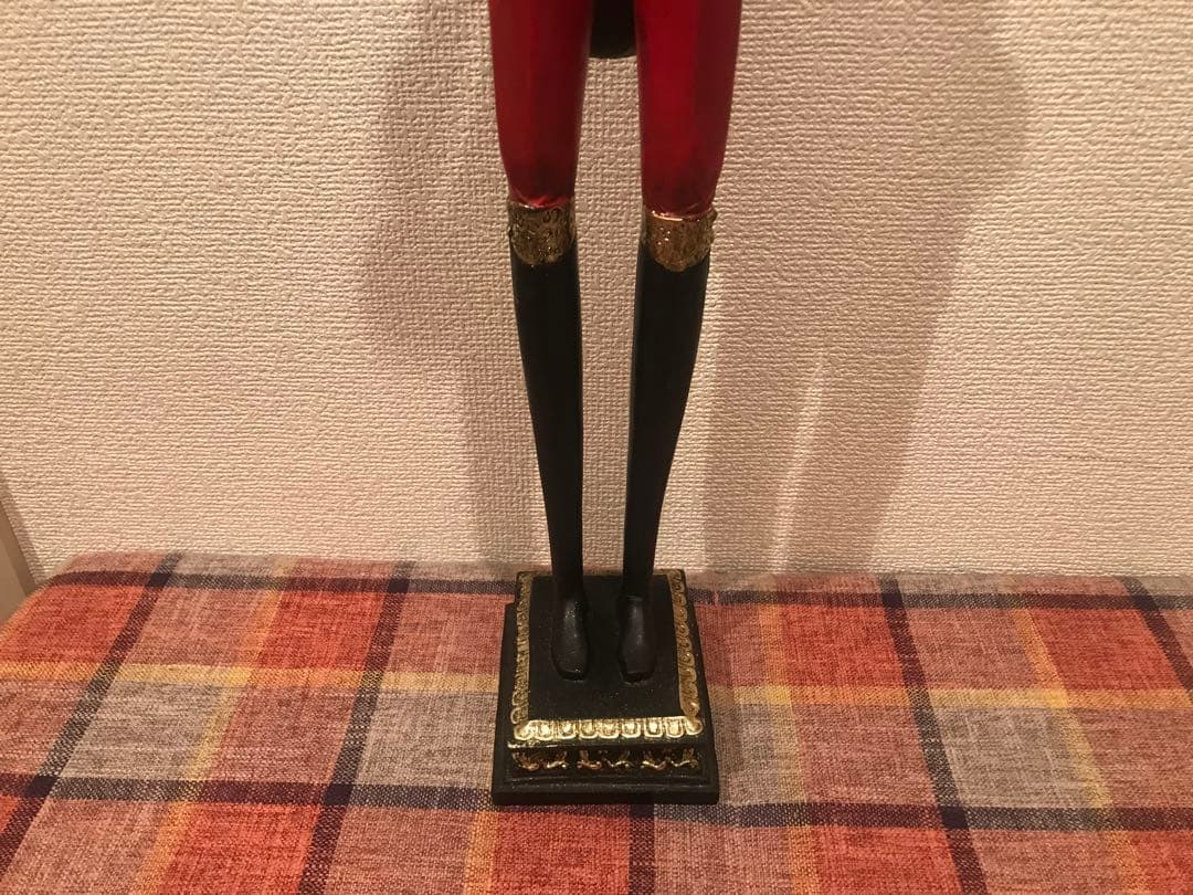 紳士鹿の置物　ヨーロッパ　欧州　工芸品　美術品 訳あり