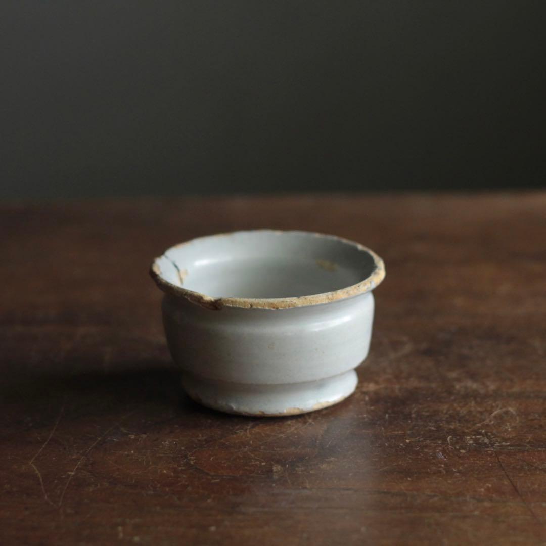 デルフト アルバレロ ぐい呑み 盃 酒器 古美術 古道具 アンティーク