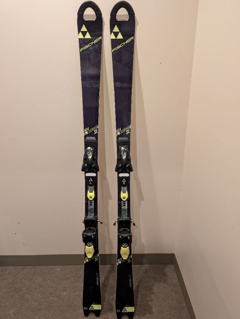 FISCHER RCA SL スキー板 バインディング付き