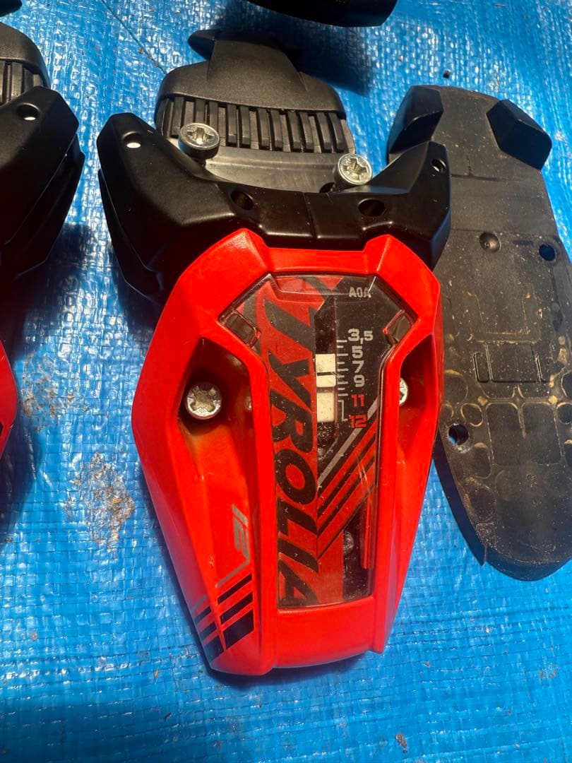 Tyrolia RX 12 スキー ビンディング 赤/黒