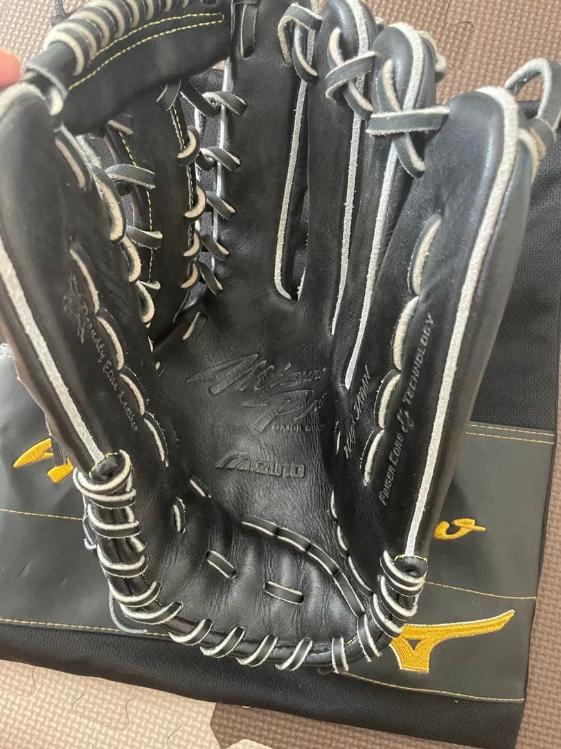 Mizuno Pro ブラックグローブ