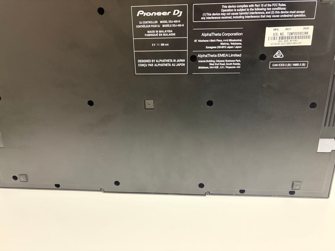 Pioneer DDJ-400-N 限定ゴールド