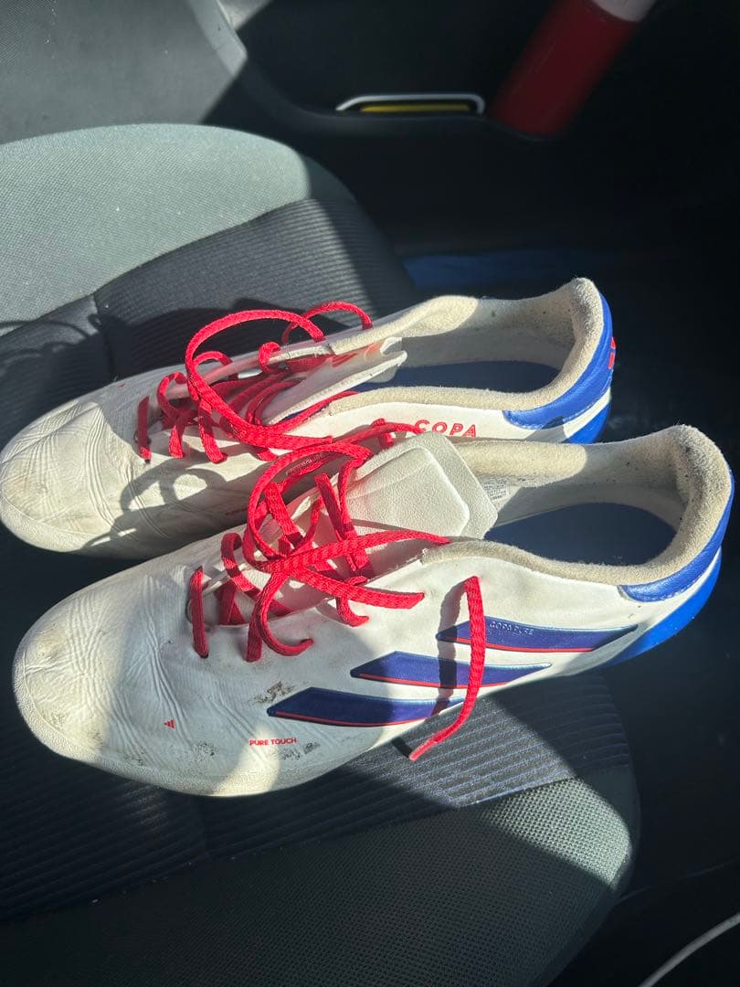 COPA サッカーシューズ スパイク　ホワイト/ブルー/レッド