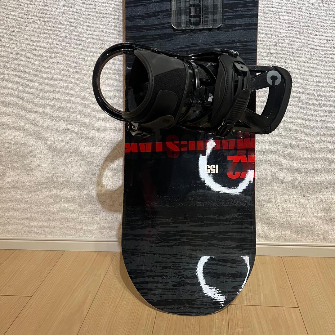 K2 MAGIC STAR 155cm BURTON カスタム ボードケース付き