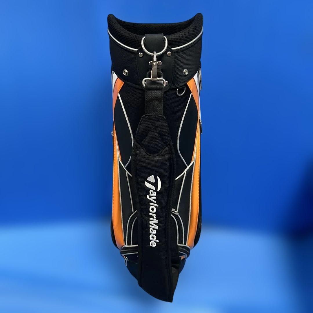 TaylorMade キャディバッグ ブラック/ホワイト/オレンジ