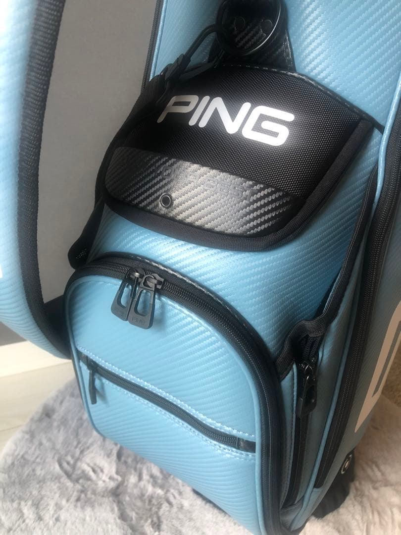 PING キャディバッグ ブルーグレイ　未使用品
