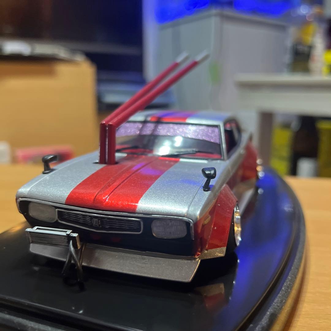 豚けつローレル1/24 傑作品シルバー/レッド