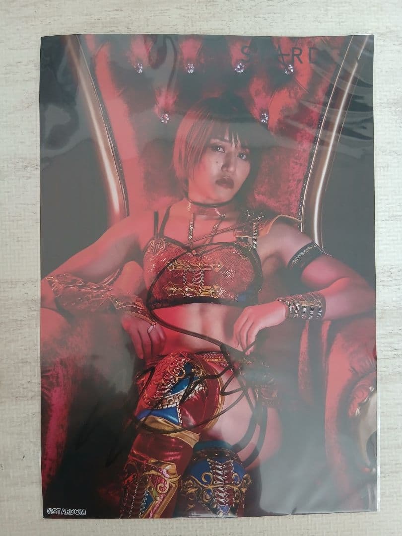 スターダム 岩谷麻優 朱里 応援タオル 2023 ポートレート カード セット