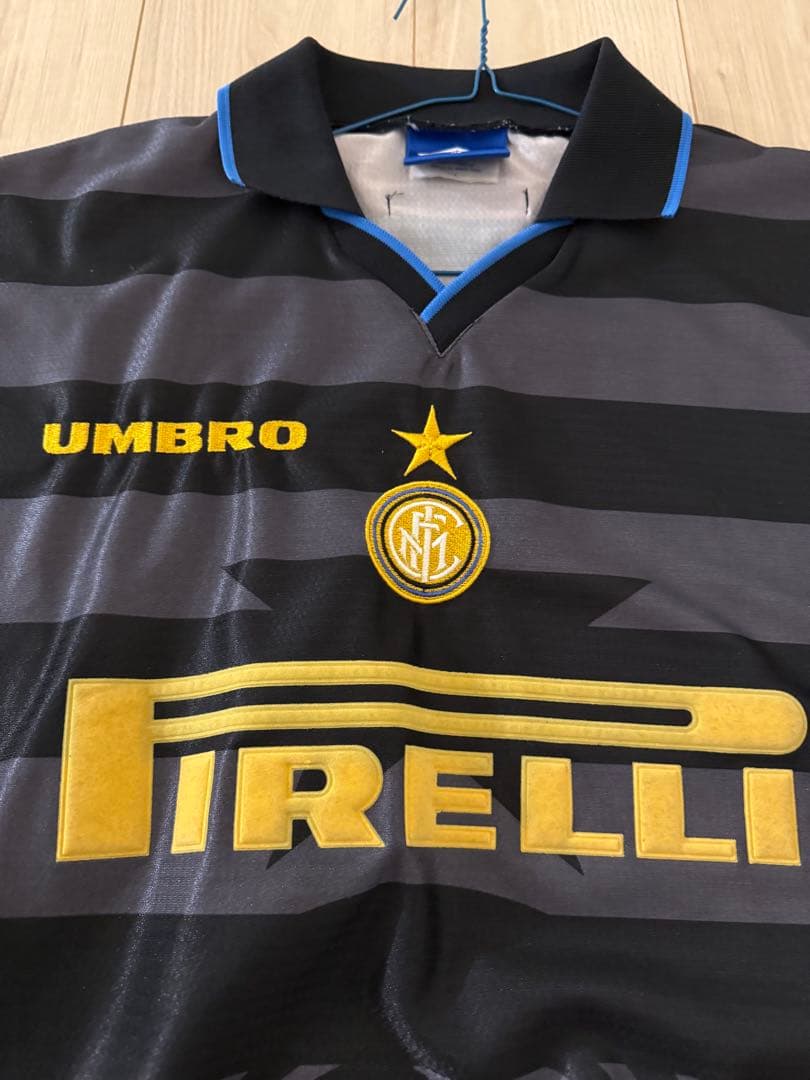 爆レア！97-98 インテル　ミラノ ユニフォーム uefaカップ戦用