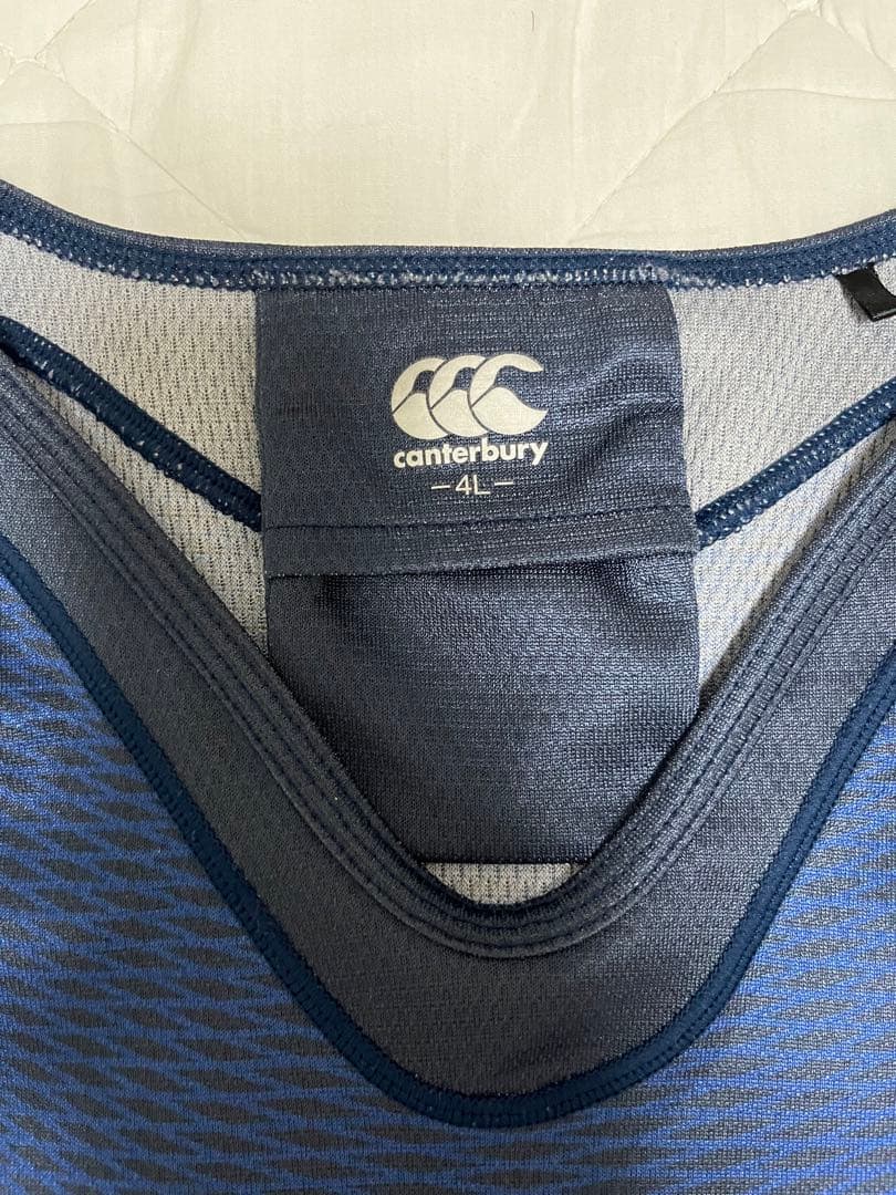 【値下】ラグビー　高校日本代表選手支給品【カンタベリー　トレーニングジャージ】