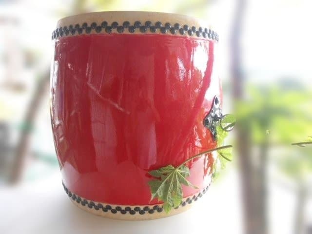 限定新品未使用(送料無料)33.980円 エイサー大太鼓44cm*48cmバチ付