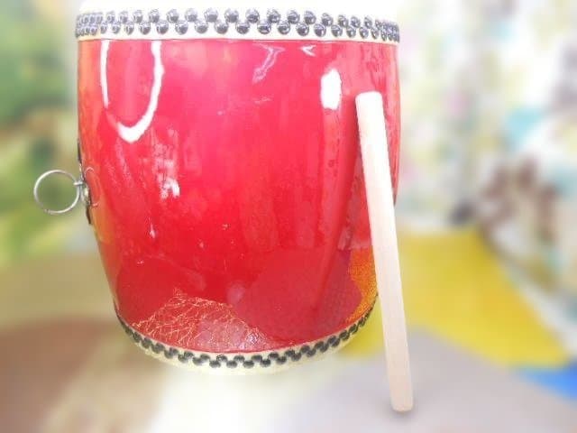 限定新品未使用(送料無料)33.980円 エイサー大太鼓44cm*48cmバチ付