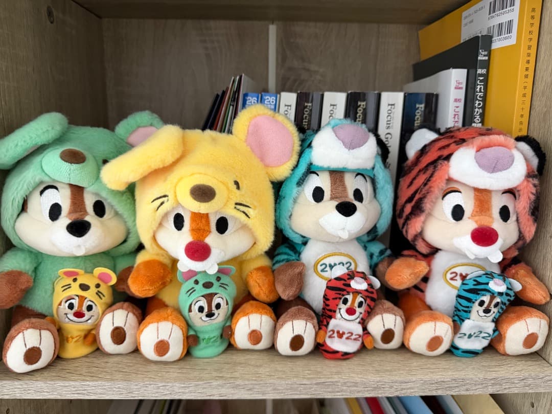 チップとデール　ぬいぐるみ